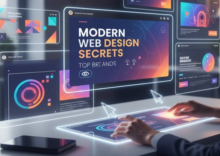 Modern Website Design Secrets How Top Brands Keep Visitors Hooked