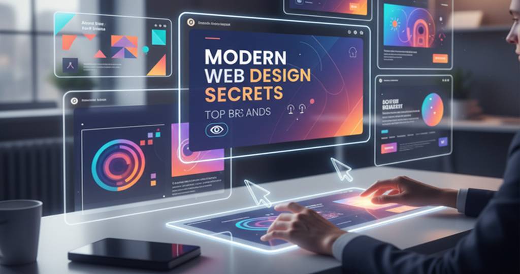 Modern Website Design Secrets How Top Brands Keep Visitors Hooked
