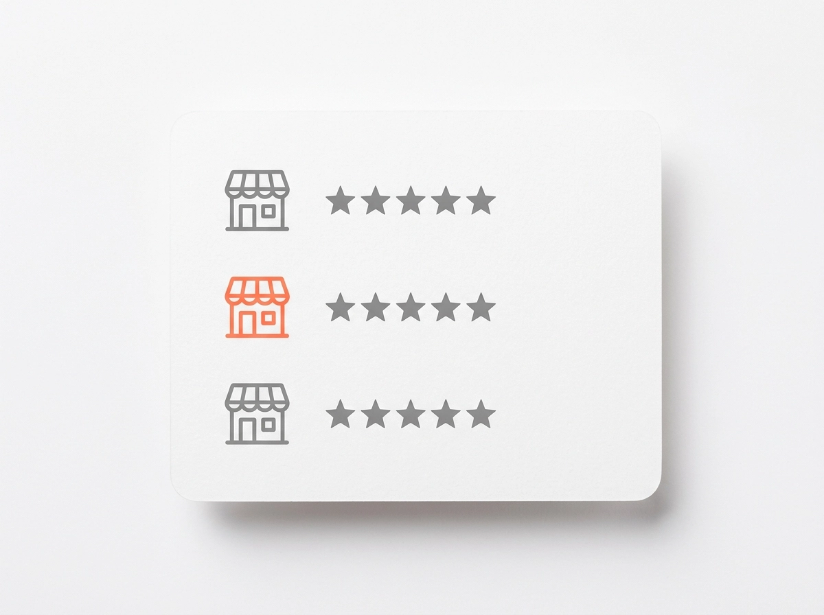 Google Maps 3-pack ranking result for a local business