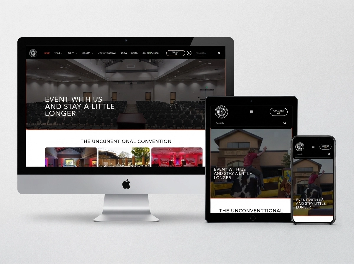 Kanab Center homepage hero section