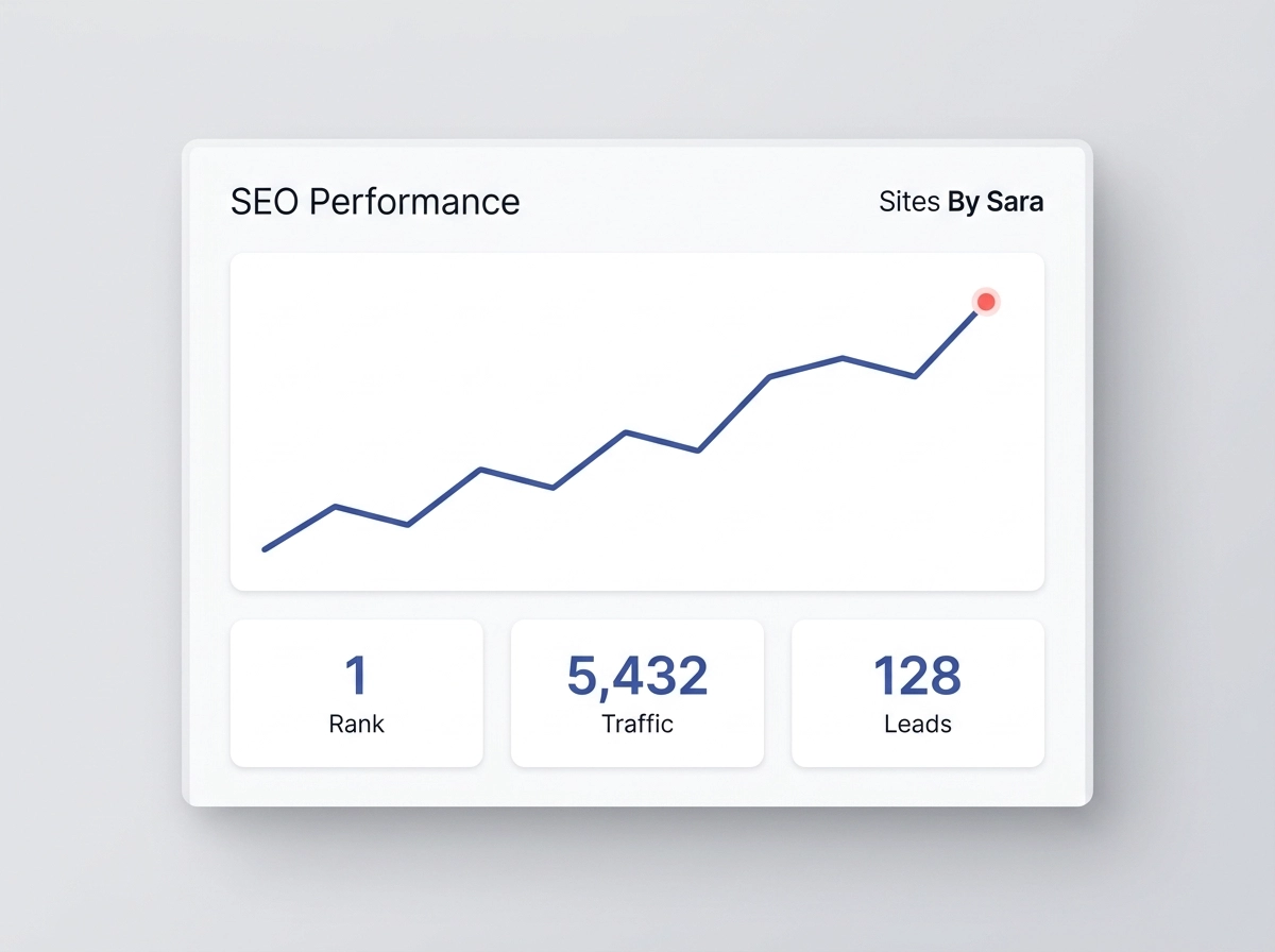 SEO keyword ranking dashboard with monthly performance report